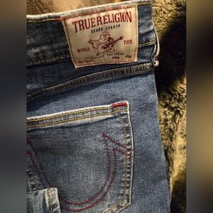 NWT men's true religion jeans Rocco moto relaxed straight leg new with tags